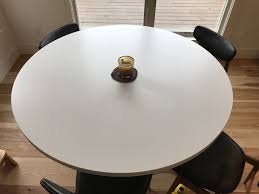 Corian 50 Inch Round Table Corian Corian Solid Surface Solid Surface