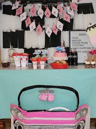 If you are feeling nostalgic for the simple ages of america in the 1950s or just feel like throwing a sock hop party, we've got tons of 50s decoration ideas and supplies to turn your party into the biggest shindig of the year! Birthday Party Ideas For Hosting An Inexpensive 50s Sock Hop Themed Event Sock Hop Party 50s Theme Party 60th Birthday Party