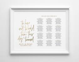 Wedding Seating Chart Sign Seating Chart Printable Seating Chart Board Seating Plan Gold Wedding Pdf Instant Download Bpb323_52