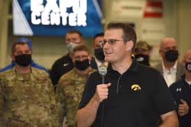 Iowa Lt. Gov. Adam Gregg receives COVID-19 vaccination in Sioux City >  Nellis Air Force Base > News