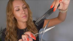 ASMR Haircut & Curling RP (inaudible, hairstyling)