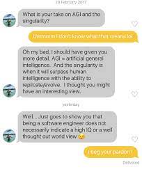 Online dating a type of app or online website where a person can input their profile online with the opportunity to connect with other people to arrange a date and the possibility of being in a relationship with this person. Online Dating Cringe Online Dating Know Your Meme