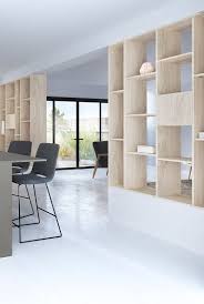 Bibliotheque Scandinave Avec Niches Modele Egerie Mobilier De Salon Meuble Salon Meuble Bibliotheque