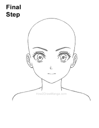 How To Draw A Basic Manga Girl Head Front View Step By Step Pictures How 2 Draw Manga There's a whole host of. basic manga girl head front view