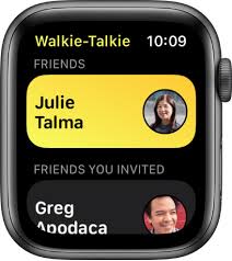 Use Walkie Talkie On Apple Watch Apple Support