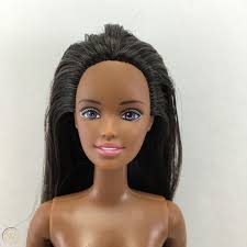 Nikki AA Teen Skipper TNT Barbie Doll LONG Black Brown Hair Purple Eyes  LOVELY!!