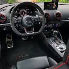 Clean Audi Rs3 Interior Rate This Interior From 1 100 Save Money On Tuning Parts Ultima In 2020 Audi Rs3 Audi Interior Luxury Car Interior