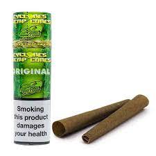 Buy 5 and get 1 free! Cyclones Hemp Flavoured Pre Rolled Blunt Cones Original 2 Pack Glass Bongs Australia