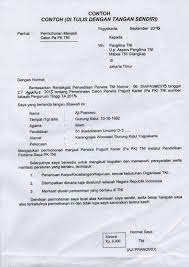June 02, 2021 penerimaan calon prajurit tni posisi : Contoh Surat Lamaran Menjadi Prajurit Tamtama Download Kumpulan Gambar