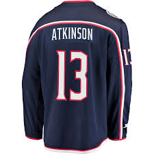 2021 season schedule, scores, stats, and highlights. Men S Fanatics Branded Cam Atkinson Navy Columbus Blue Jackets Home Premier Breakaway Player Jersey