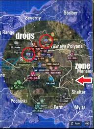 Pubg Mobile Updates On Twitter For Those Who Follow Drops As Markers For Zone Shifts Https T Co Ndrhnqgiog