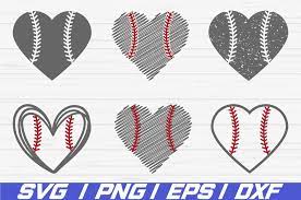 Free Free 329 Love Baseball Heart Svg SVG PNG EPS DXF File