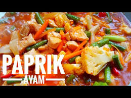 Pastu lepas isi ayam , saya letak serai yg dh ditumbuk. Video Ayam Masak Paprik