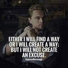 No Excuses Success Quotes Motivational Quotes Business Quotes