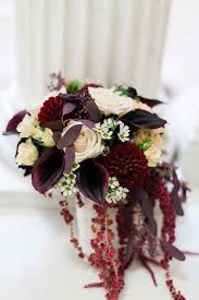 Calla lily length 35cm/14inches, flower diameter diy your weddings, showers, party etc with these artificial flowers. Burgundy Calla Lily Dahlia And Amaranthus Bridal Bouquet