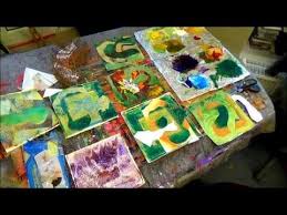 Title Mit Bildern Acrylmalerei Malerei Acryl Kunst