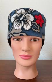 Hawaiian Print Scrub