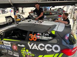 08 erik cais (cze), jindriska zakova (cze), ford fiesta r5 mkii, yacco accr team, action during the 2021 fia erc rally di roma . Mission Possible How Erc S Cais Came Back From The Brink Fia Erc European Rally Championship