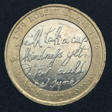 2009 Robert Burns 2 Coin Worth 2 86 Rare 1 In 337 Error No