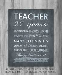 18 amazing retirement gift ideas to celebrate their new found freedom. Teacher Retirement Gift Canvas Personalized Inpirational Etsy Teacher Retirement Gifts Retirement Gifts Teacher Retirement