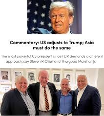 Commentary: US adjusts to Trump; Asia must do the same The most powerful…