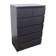 So this is where this dresser started, i'm sure you all are pretty familiar with it. 45 Off Ikea Ikea Malm Tall 6 Drawer Dresser Storage