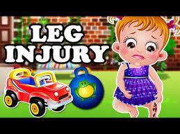 Baby Hazel Leg Injury Fun Game Videos By Baby Hazel Games Youtube