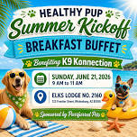 Healthy Pup Summer Kickoff Breakfast Buffet