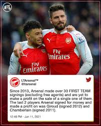 Of course, clooney has been busy with his twins and hasn't appeared on the big screen since 2016. Aftv On Twitter Now That Is A Crazy Stat Alex Oxlade Chamberlain And Olivier Giroud Are The Only Two First Team Players Arsenal Have Signed For Money And Made A Profit On In