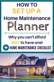 The Home Maintenance Planner Why You Need One And What To Include Home Maintenance Home Maintenance Schedule Home Maintenance Checklist