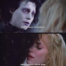 edward scissorhands and kim 🖤❤️‍🔥