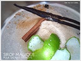 Le Sirop Magique Pour Salade De Fruits De Ma Maman Une Fille En Cuisine Le Blog