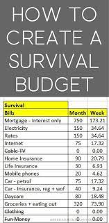 7 Practical Tips For Creating A Personal Survival Budget Budgeting Money Budgeting Budgeting Finances