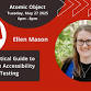 GRWebDev presents Ellen Mason: Mobile Accessibility Testing