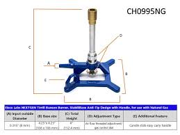 Diagram below the three distinct flames you can create with the bunsen burner: No Tip Tirrill Bunsen Burner Lp Gas Heating Cooling Equipment Industrial Scientific Mhiberlin De