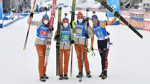 She competed at the 2014 and 2018 winter olympic games. Oberhof Franziska Preuss Und Denise Herrmann Fuhren Deutsche Damen Staffel Zum Sieg Eurosport