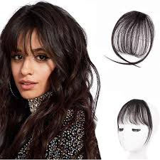 Bangs Hair Clip in Bangs Wispy Bangs Temples Hairpieces for Women Clip