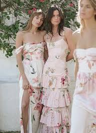 Long Mismatched Wedding Short Floral Watercolor Blush Blue Fall Summer Spring Country Vintage Neutral Lavender Green Gra Plum Bridesmaid Dresses