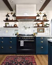 Navy Kitchen With A Stunning Built In In 2020 Navy Kitchen Kitchen Renovation Kitchen Remodel