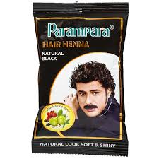 Comparatively more quantity of henna is required for better hair coverage. Buy Parampara Hair Henna Natural Black Powder 20 G Online Sastasundar Com