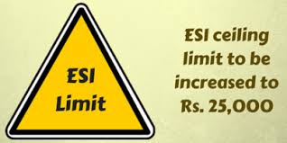 Ceiling For Esi Contribution Increased To Rs 25000