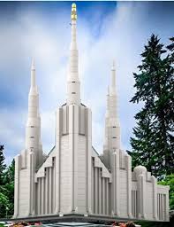 Temple mormon de portland (fr); Portland Oregon Temple From Bricklink Studio