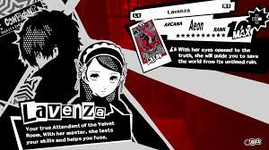 Lavenza as a Confidant : r/Persona5