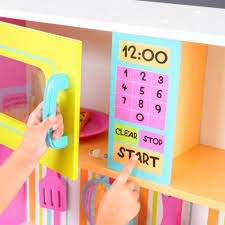 Kidkraft Deluxe Brilhante Grande Brinquedo Cozinha Conjunto Play Kids Brinquedo De Cozimento Forno Bright Kitchens Kids Play Kitchen Kidkraft
