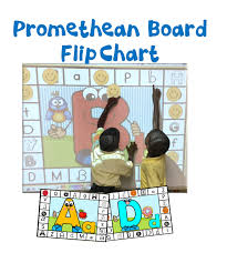 Letter Identification Promethean Board Flip Chart And