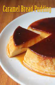 Caramel Bread Pudding Without Oven Steamed Caramel Pudding Recipe Easy Puddings Caramel Bread Pudding Bread Pudding
