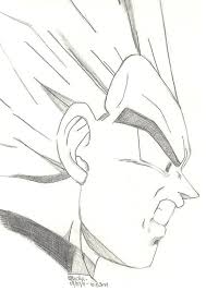 Use pairs of curved lines that meet in jagged points. Dragon Ball Z Drawing Pictures Novocom Top