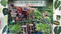 New Thatch For My Tiki Bar 'Conure Cove' 😁🌺🏝🥥🍹🦋☀️🌷