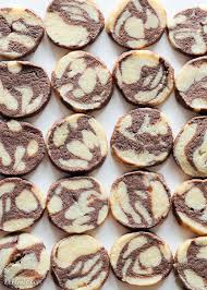 Part of the christmas fun is the cookie exchanges, . Chocolate Vanilla Swirl Icebox Cookies Bakerita