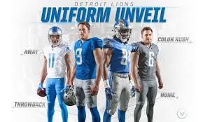 Detroit Lions Introduce New Uniforms And Logo Detroit Lions Detroit Lion